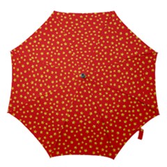 Pattern Stars Multi Color Hook Handle Umbrellas (small) by Sapixe