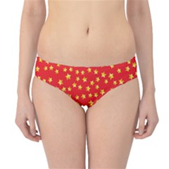 Pattern Stars Multi Color Hipster Bikini Bottoms