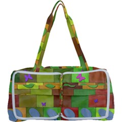 Easter Egg Happy Easter Colorful Multi Function Bag