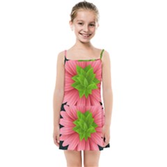 Plant Flower Flowers Design Leaves Kids Summer Sun Dress
