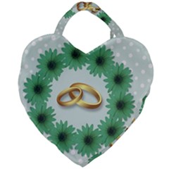 Rings Heart Love Wedding Before Giant Heart Shaped Tote