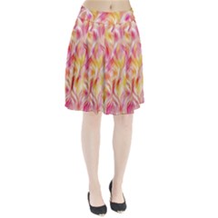 Pretty Painted Pattern Pastel Pleated Skirt