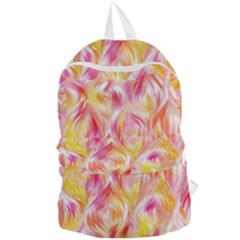 Pretty Painted Pattern Pastel Foldable Lightweight Backpack