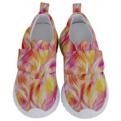 Pretty Painted Pattern Pastel Velcro Strap Shoes by Sapixe