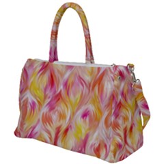 Pretty Painted Pattern Pastel Duffel Travel Bag by Sapixe