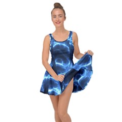 Electricity Blue Brightness Bright Inside Out Casual Dress