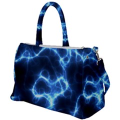 Electricity Blue Brightness Bright Duffel Travel Bag