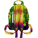 Abstract Vibrant Colour Botany Mini Full Print Backpack View2
