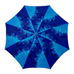 Background Course Gradient Blue Golf Umbrellas