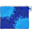 Background Course Gradient Blue Canvas Cosmetic Bag (XXXL) View2