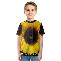 Flowers Hearts Heart Kids  Sport Mesh Tee