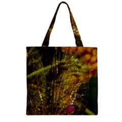 Dragonfly Dragonfly Wing Close Up Zipper Grocery Tote Bag