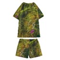 Dragonfly Dragonfly Wing Close Up Kids  Swim Tee and Shorts Set View2