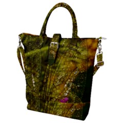 Dragonfly Dragonfly Wing Close Up Buckle Top Tote Bag