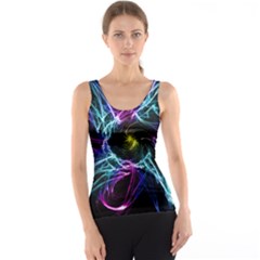 Abstract Art Color Design Lines Tank Top