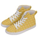 Pattern Background Texture Yellow Men s Hi-Top Skate Sneakers View2