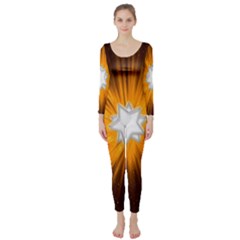 Star Universe Space Galaxy Cosmos Long Sleeve Catsuit