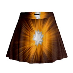 Star Universe Space Galaxy Cosmos Mini Flare Skirt