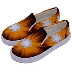 Star Universe Space Galaxy Cosmos Kids  Canvas Slip Ons