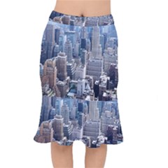 Manhattan New York City Mermaid Skirt by Sapixe
