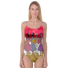 Girl Power Camisole Leotard  by burpdesignsA