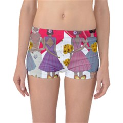 Girl Power Boyleg Bikini Bottoms by burpdesignsA