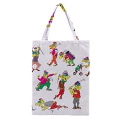 Golfers Athletes The Form Of Classic Tote Bag by Sapixe