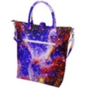 Galaxy Nebula Stars Space Universe Buckle Top Tote Bag View2