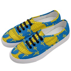 Flag Of Kingdom Of Galicia, 16th Century Women s Classic Low Top Sneakers by abbeyz71