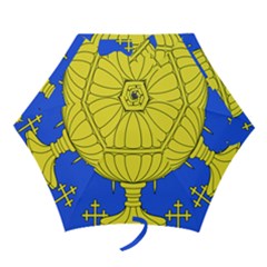 Banner Of Arms Of Kingdom Of Galice After Doetecum Mini Folding Umbrellas