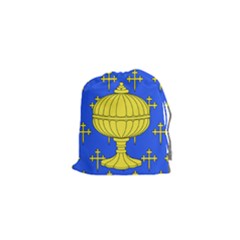 Banner Of Arms Of Kingdom Of Galice After Doetecum Drawstring Pouch (xs) by abbeyz71