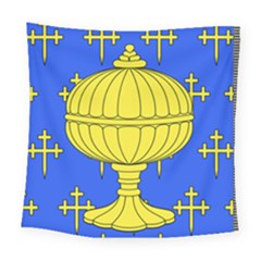 Banner Of Arms Of Kingdom Of Galice After Doetecum Square Tapestry (large) by abbeyz71