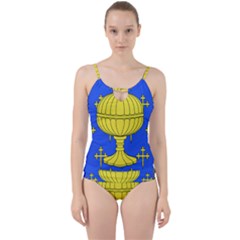 Banner Of Arms Of Kingdom Of Galice After Doetecum Cut Out Top Tankini Set by abbeyz71