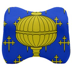 Banner Of Arms Of Kingdom Of Galice After Doetecum Velour Head Support Cushion by abbeyz71