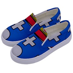 Coat Of Arms Of Galicia Kids  Canvas Slip Ons by abbeyz71