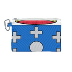 Coat Of Arms Of Galicia Canvas Cosmetic Bag (medium)