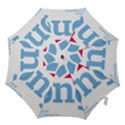 Galician Nationalist Bloc Logo Hook Handle Umbrellas (Medium) View1