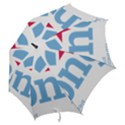 Galician Nationalist Bloc Logo Hook Handle Umbrellas (Medium) View2