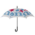 Galician Nationalist Bloc Logo Hook Handle Umbrellas (Medium) View3