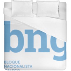 Galician Nationalist Bloc Logo Duvet Cover (king Size) by abbeyz71