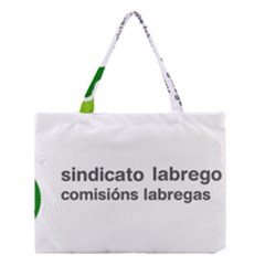 Sindicato Labrego Galego-comisións Labregas Logo Medium Tote Bag by abbeyz71