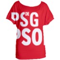 Socialists  Party of Galicia Logo Women s Oversized Tee View1