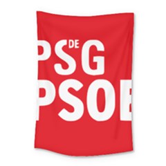 Socialists  Party Of Galicia Logo Small Tapestry by abbeyz71