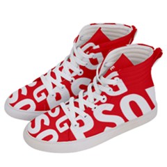 Socialists  Party Of Galicia Logo Women s Hi-top Skate Sneakers by abbeyz71