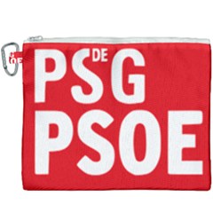 Socialists  Party Of Galicia Logo Canvas Cosmetic Bag (xxxl) by abbeyz71