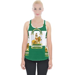 Flag Of Andalusia Piece Up Tank Top