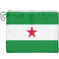 Flag Of Andalusian Nation Party Canvas Cosmetic Bag (xxxl) by abbeyz71