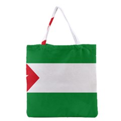 Flag Of Andalucista Youth Wing Of Andalusian Party Grocery Tote Bag by abbeyz71