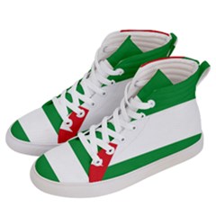 Flag Of Andalucista Youth Wing Of Andalusian Party Women s Hi-top Skate Sneakers by abbeyz71