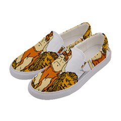 Emblem Of Andalusia Women s Canvas Slip Ons by abbeyz71